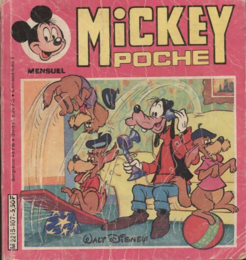 Livrenpoche : Mickey poche n°107 - Collectif - Livre