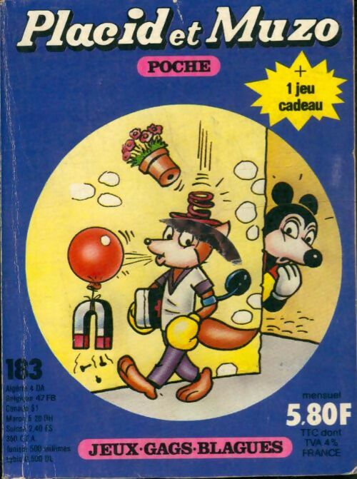 Livrenpoche : Placid et Muzo poche n°183 - Collectif - Livre