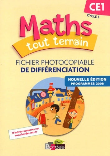 Livrenpoche : Maths tout terrain CE1. Fichier photocopiable de différenciation - Collectif - Livre