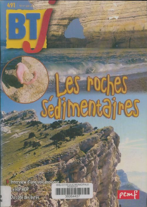 Livrenpoche : BTJ n°491 : Les roches sédimentaires - Collectif - Livre