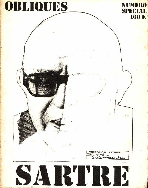 Livrenpoche : Obliques n°18-19 : Jean-Paul Sartre - Collectif - Livre