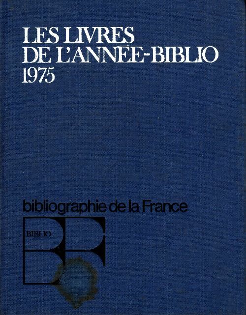 Livrenpoche : Les livres de l'année biblio 1975 - Collectif - Livre