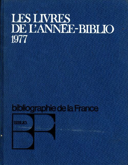 Livrenpoche : Les livre de l'année-biblio 1977 - Collectif - Livre