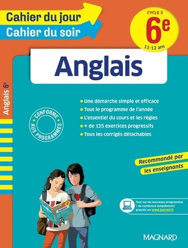 Livrenpoche : Cahier du jour/Cahier du soir Anglais 6e - Nicole De Vannoise - Livre