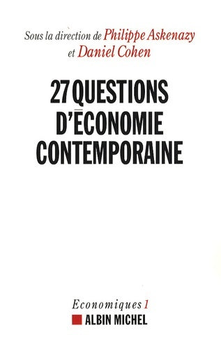 Livrenpoche : 27 questions d'économie contemporaine : économiques 1 - André Orléan - Livre