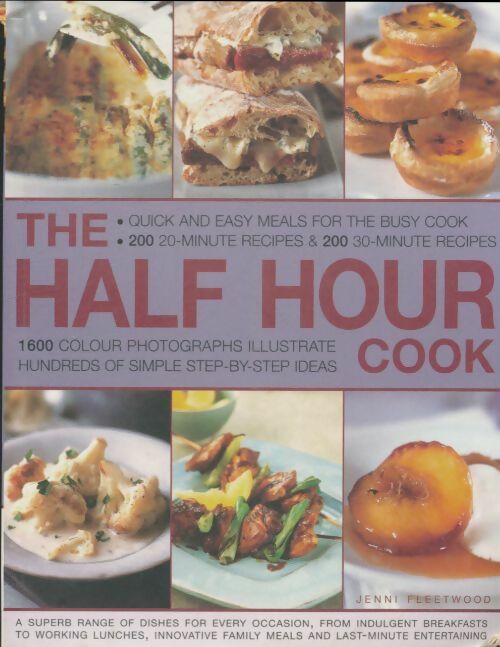Livrenpoche : The half hour cook - Jenni Fleetwood - Livre