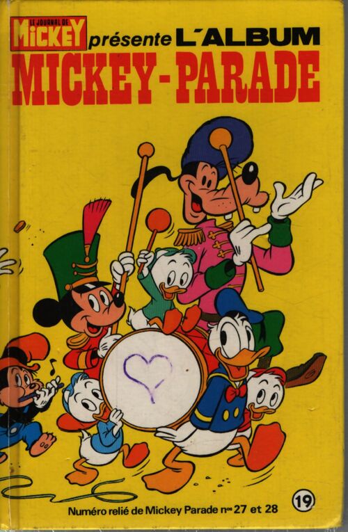 L'album Mickey Parade n°19 - Collectif - Livre