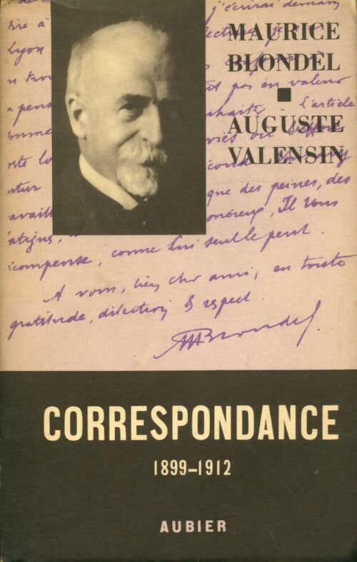 Livrenpoche : Correspondance 1899-1912 Tome I - Auguste Maurice; Valensin - Livre
