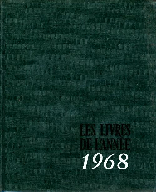 Livrenpoche : Les livres de l'année 1968 - La Librairie Française - Livre