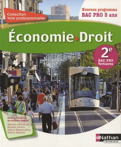 Livrenpoche : Économie et droit 2e bac pro tertiaire - Martine Deconinck - Livre