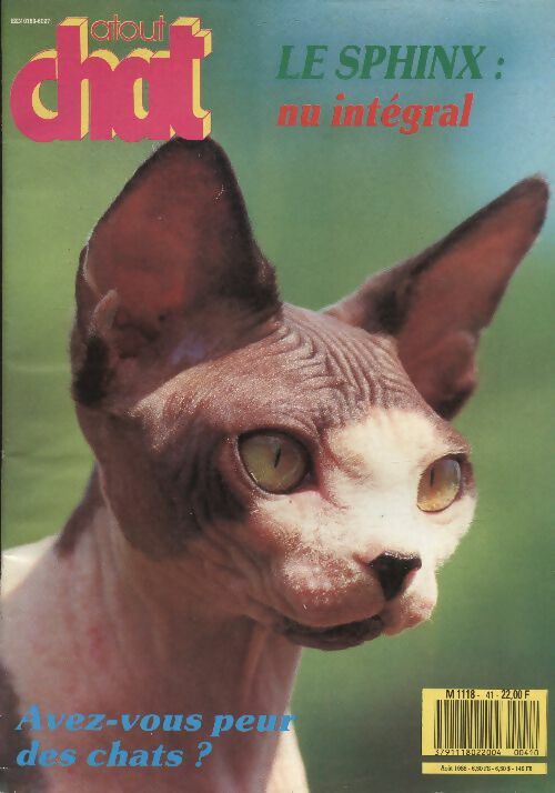 Livrenpoche : Atout chat n°41 : Le sphinx : nu intégral - Collectif - Livre