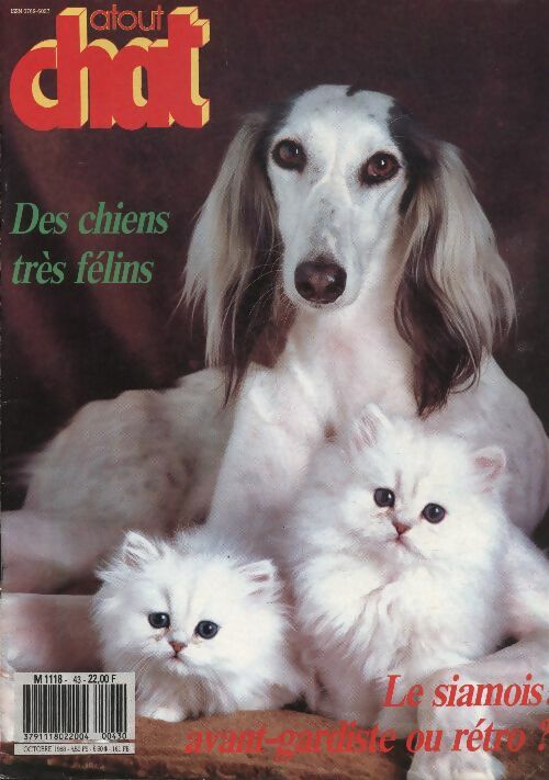 Livrenpoche : Atout chat n°43 : Des chiens très félins - Collectif - Livre