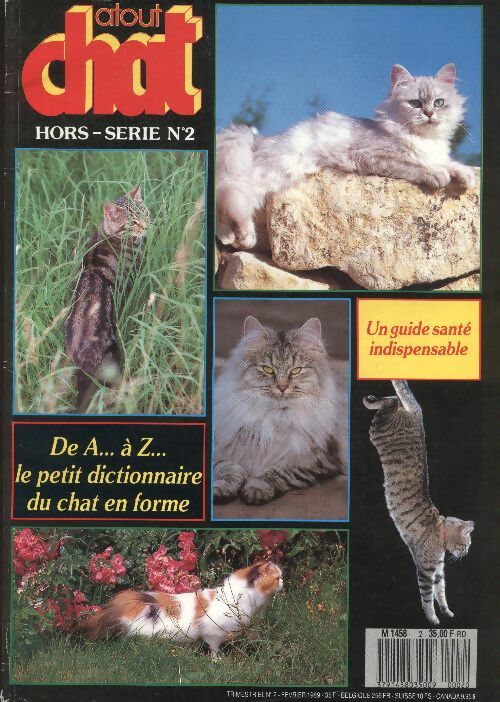 Livrenpoche : Atout Chat Hors-série n°2 : De A à Z le petit dictionnaire du chat en forme - Collectif - Livre