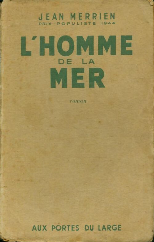 Livrenpoche : L'homme de la mer - Jean Merrien - Livre