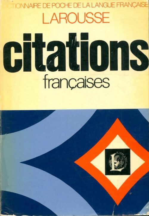 Livrenpoche : Dictionnaire des citations françaises - Robert Carlier - Livre