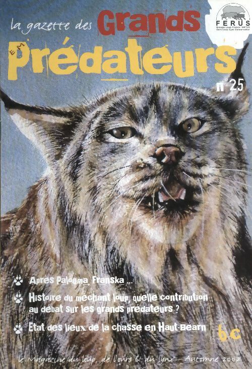 Livrenpoche : La gazette des grands prédateurs n°25 :  - Collectif - Livre