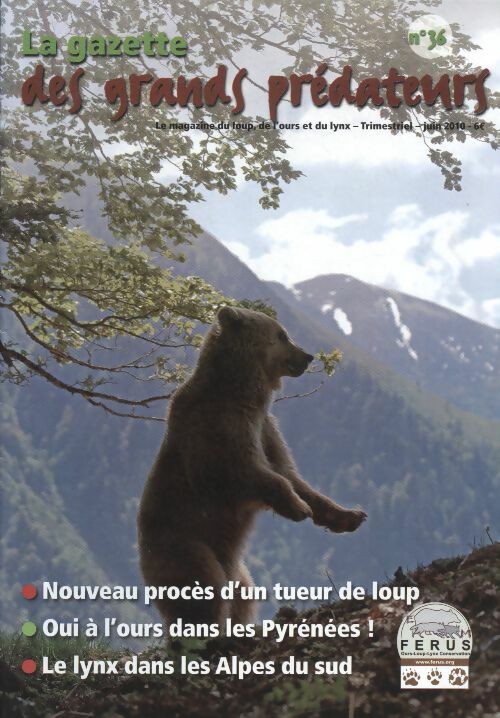 Livrenpoche : La gazette des grands prédateurs n°36 :  - Collectif - Livre