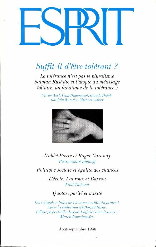 Livrenpoche : Esprit (2ème série) n°224 - Collectif - Livre