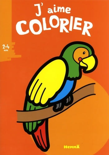 Livrenpoche : J'aime colorier (2-4 ans) (perroquet) - Collectif - Livre