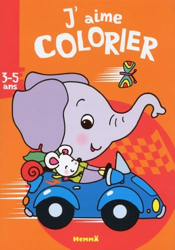 Livrenpoche : J'aime colorier (3-5 ans) (Éléphant) - Collectif - Livre