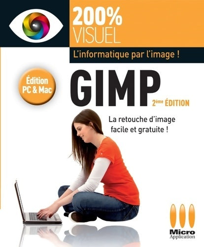 Livrenpoche : 200% visuel gimp - Franck Chopinet - Livre