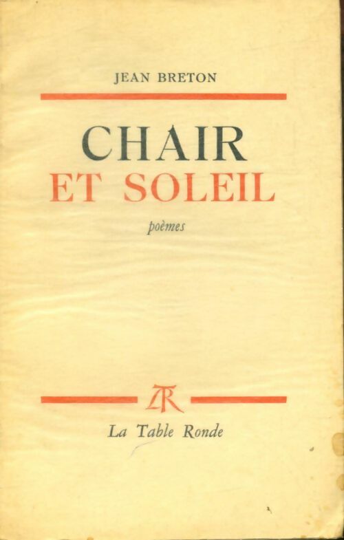 Livrenpoche : Chair et soleil - Jean Breton - Livre