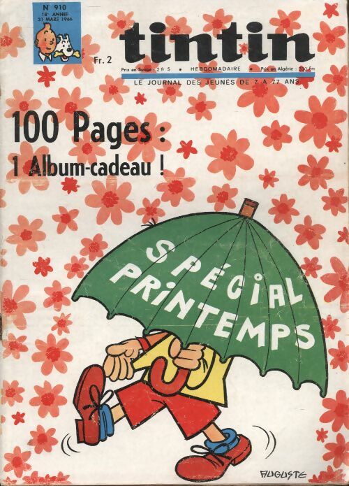 Livrenpoche : Tintin n°910 : spécial printemps - Collectif - Livre