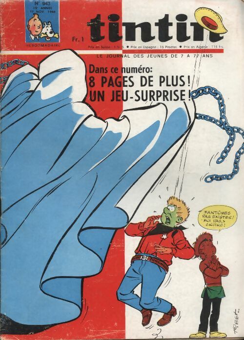 Livrenpoche : Tintin n°943 - Collectif - Livre