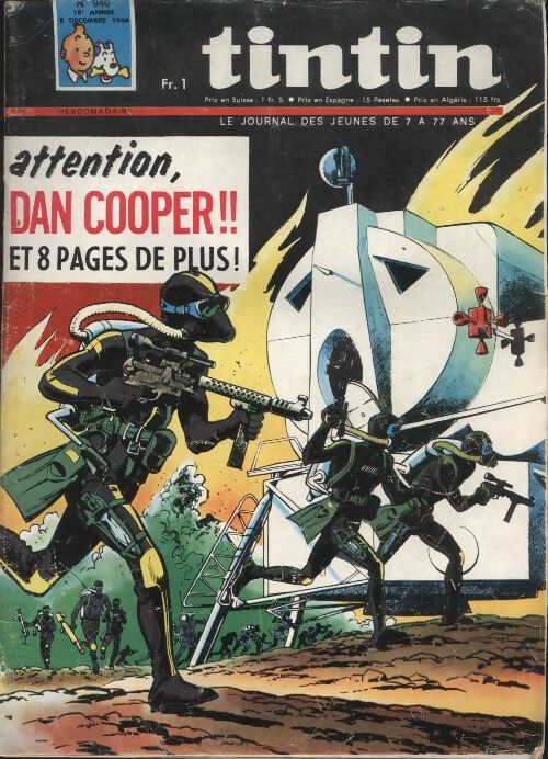 Livrenpoche : Tintin n°946 : Attention , Dan Cooper !! - Collectif - Livre