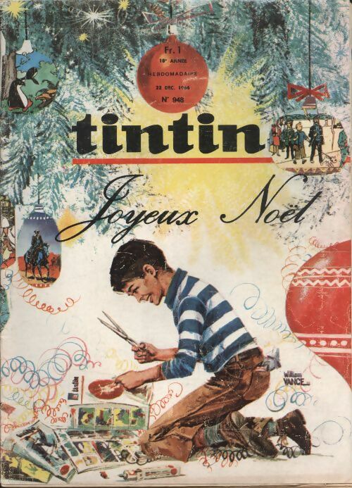 Livrenpoche : Tintin n°948 : Joyeux Noël - Collectif - Livre