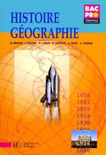 Livrenpoche : Histoire - géographie bac pro terminale. Livre de l'élève - Collectif - Livre