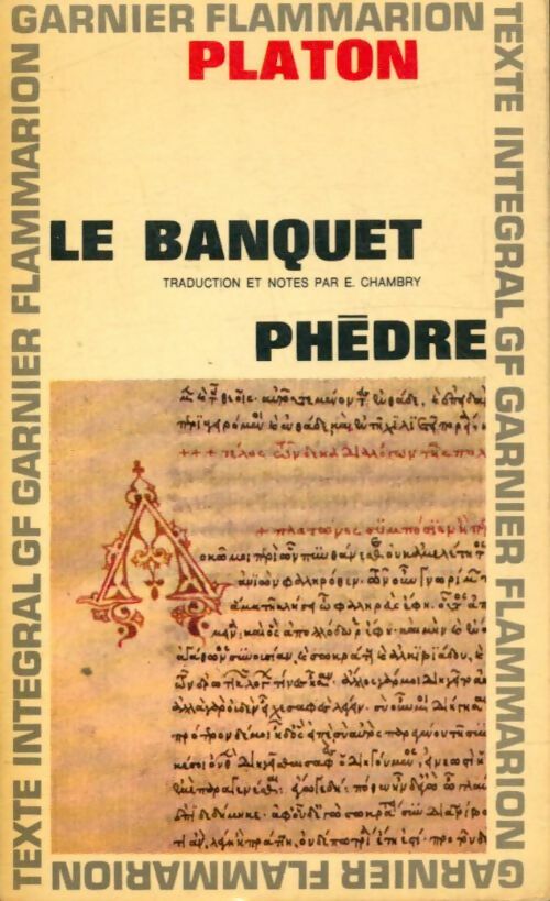 Livrenpoche : Le banquet / Phèdre - Platon - Livre