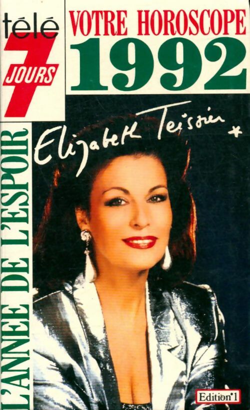 Livrenpoche : Votre horoscope 1992 - Elizabeth Teissier - Livre