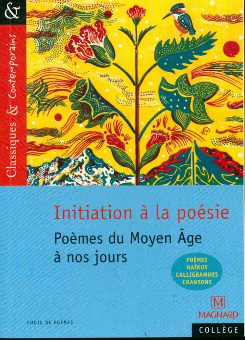 Livrenpoche : Initiation à la poésie - Collectif - Livre