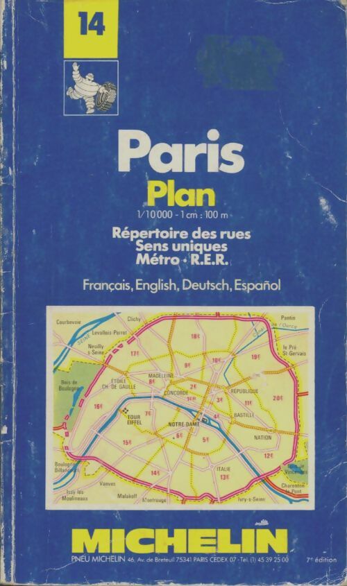 Livrenpoche : Plan de Paris - Collectif - Livre