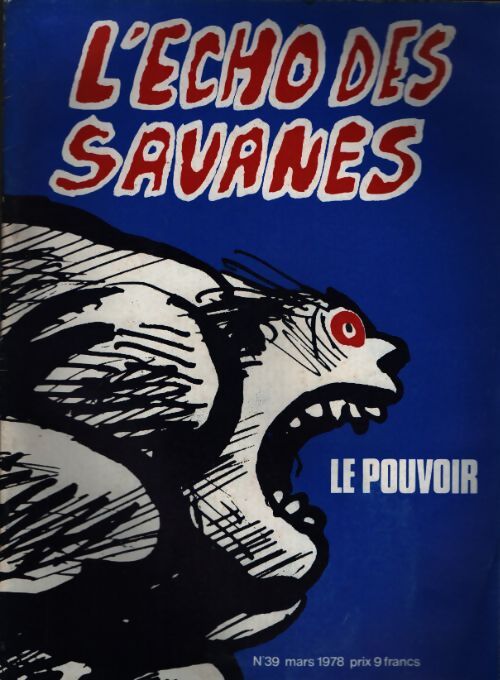 L'écho des savanes n°39 : Le pouvoir - Collectif - Livre