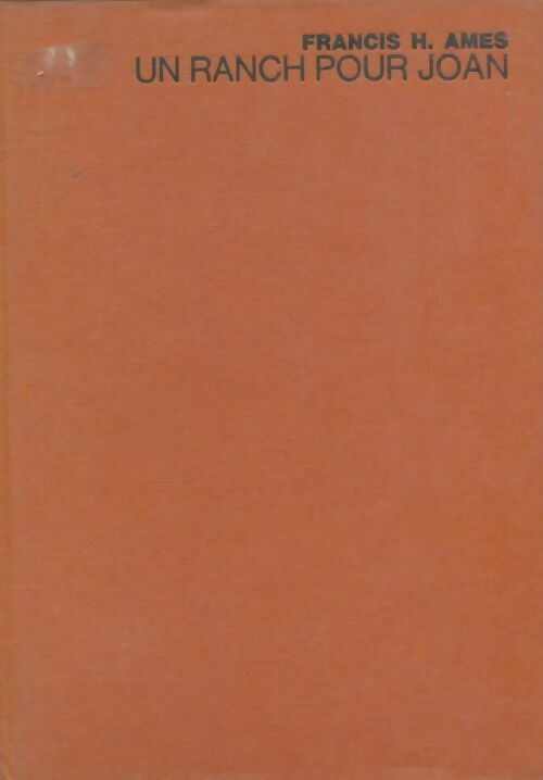 Livrenpoche : Un ranch pour Joan - Francis H. Ames - Livre