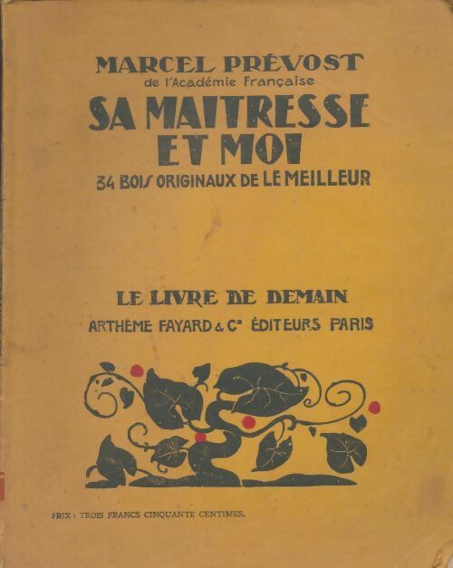 Livrenpoche : Sa maîtresse et moi - Marcel Prévost - Livre