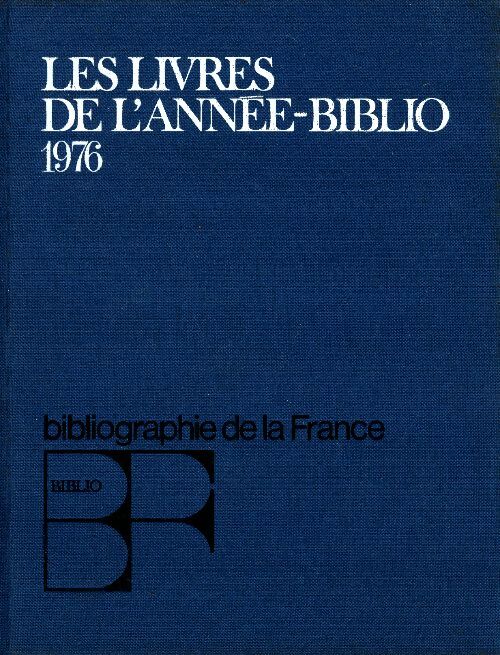 Livrenpoche : Les livres de l'année-biblio 1976 - Collectif - Livre