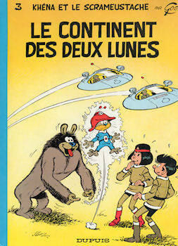 Livrenpoche : Khéna et le Scrameustache Tome III : Le continent des deux lunes - Gos - Livre