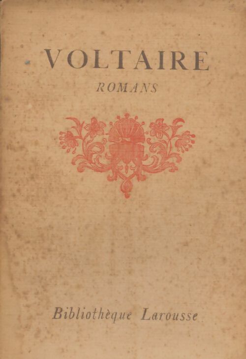 Livrenpoche : Romans Tome I - Voltaire - Livre