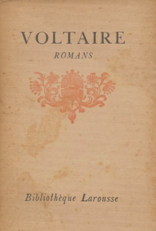 Livrenpoche : Romans Tome II - Voltaire - Livre