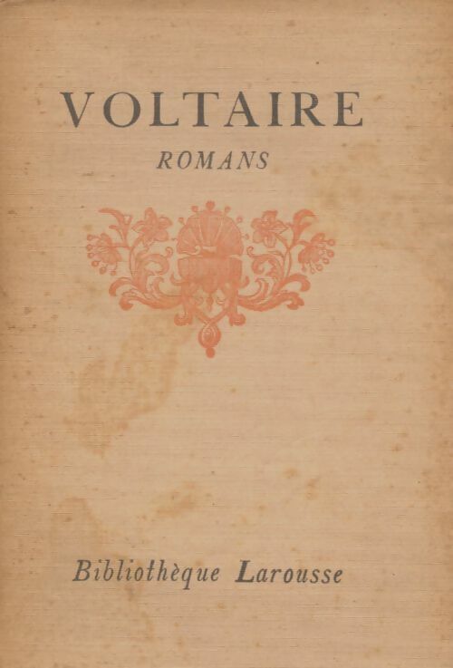 Romans Tome II - Voltaire -  Poche Larousse - Livre