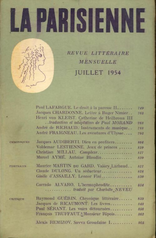 Livrenpoche : La parisienne n°19 - Collectif - Livre