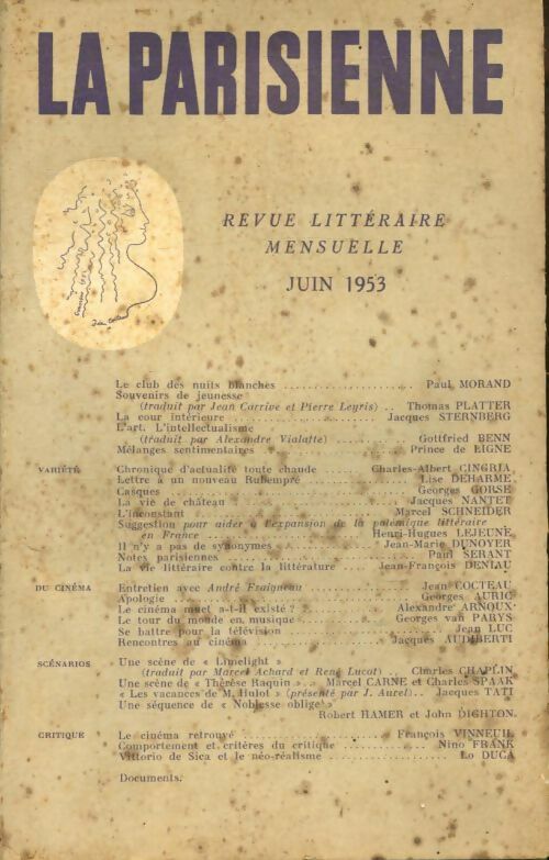 Livrenpoche : La parisienne n°6 - Collectif - Livre