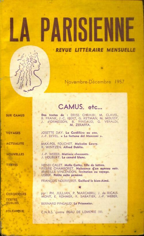 Livrenpoche : La parisienne n°48 - Collectif - Livre