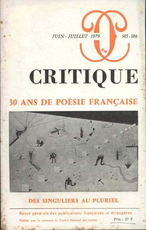 Livrenpoche : Critique n°385.386 : 30 ans de poésie française - Collectif - Livre