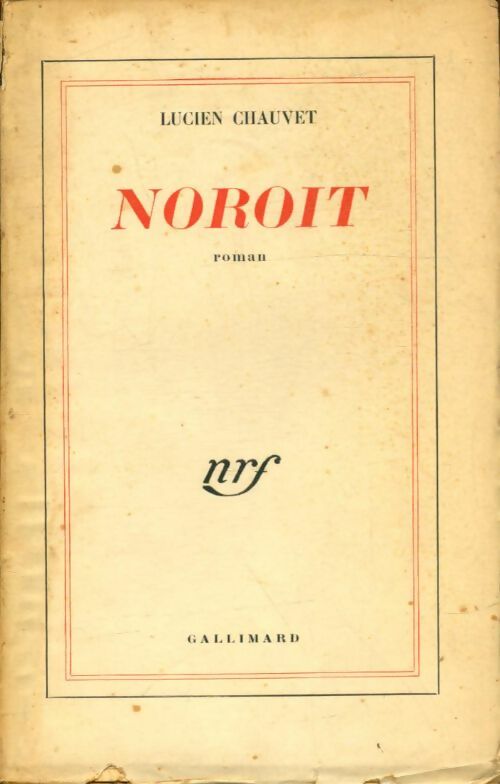 Livrenpoche : Noroit - Lucien Chauvet - Livre