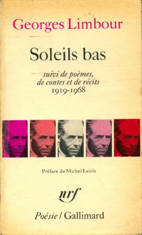 Livrenpoche : Soleils bas - Georges Limbour - Livre