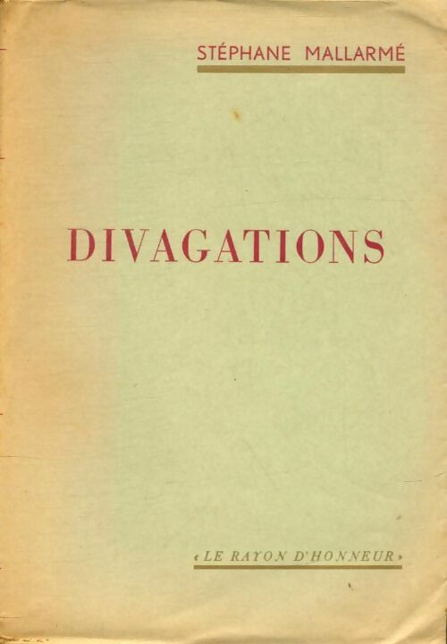 Livrenpoche : Divagations - Stéphane Mallarmé - Livre